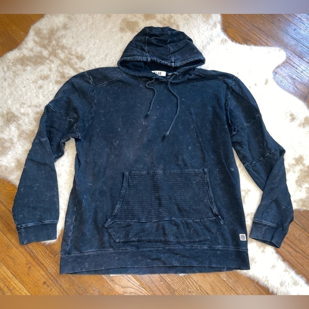 Men’s Splat Print Hoodie - Size L - Gently Worn - M. Lab